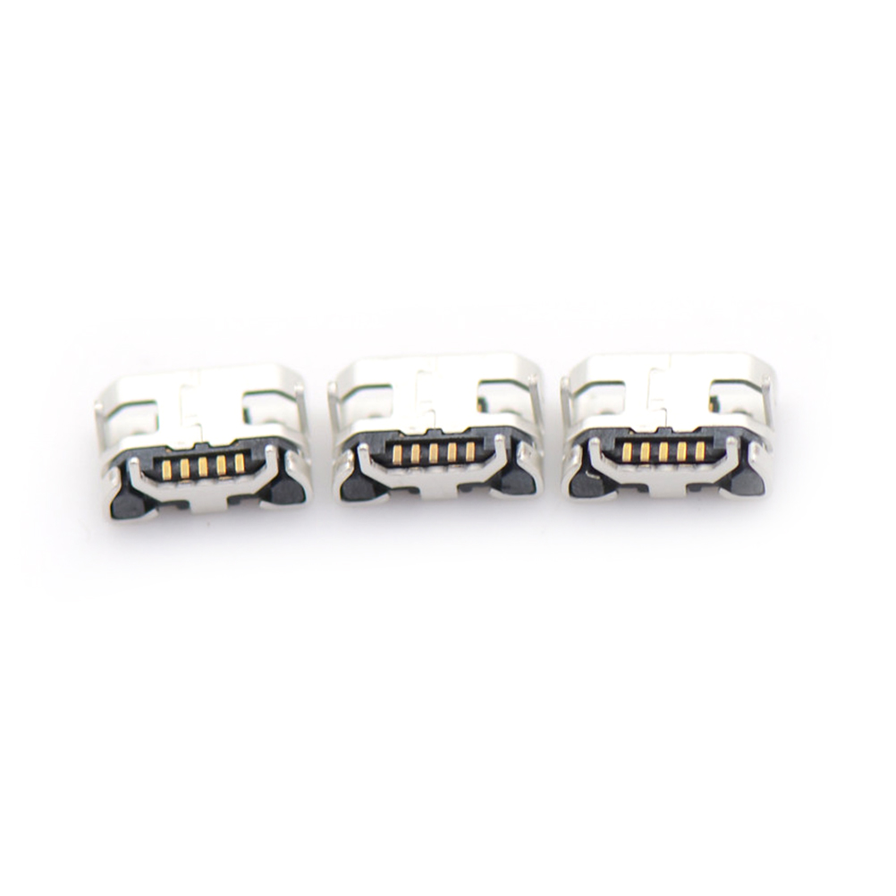 Set 10 Đầu Nối Cổng Micro Usb Type B 5pin Dip