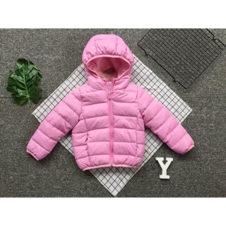 Áo phao siêu nhẹ F21 bé gái size đại