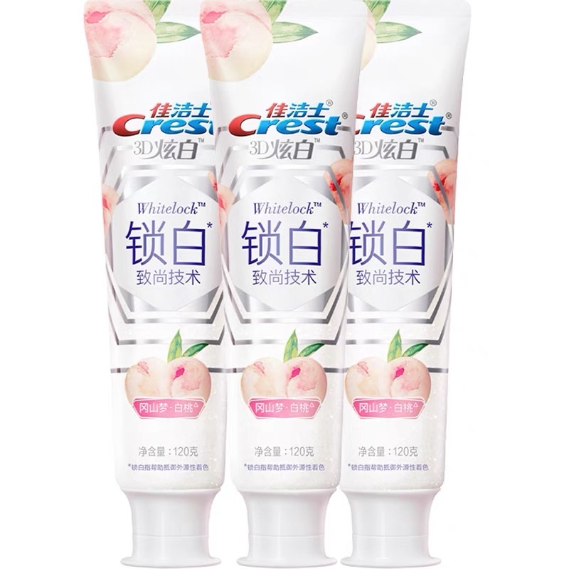 Crest kem đánh răng vị đào / bưởi hồng