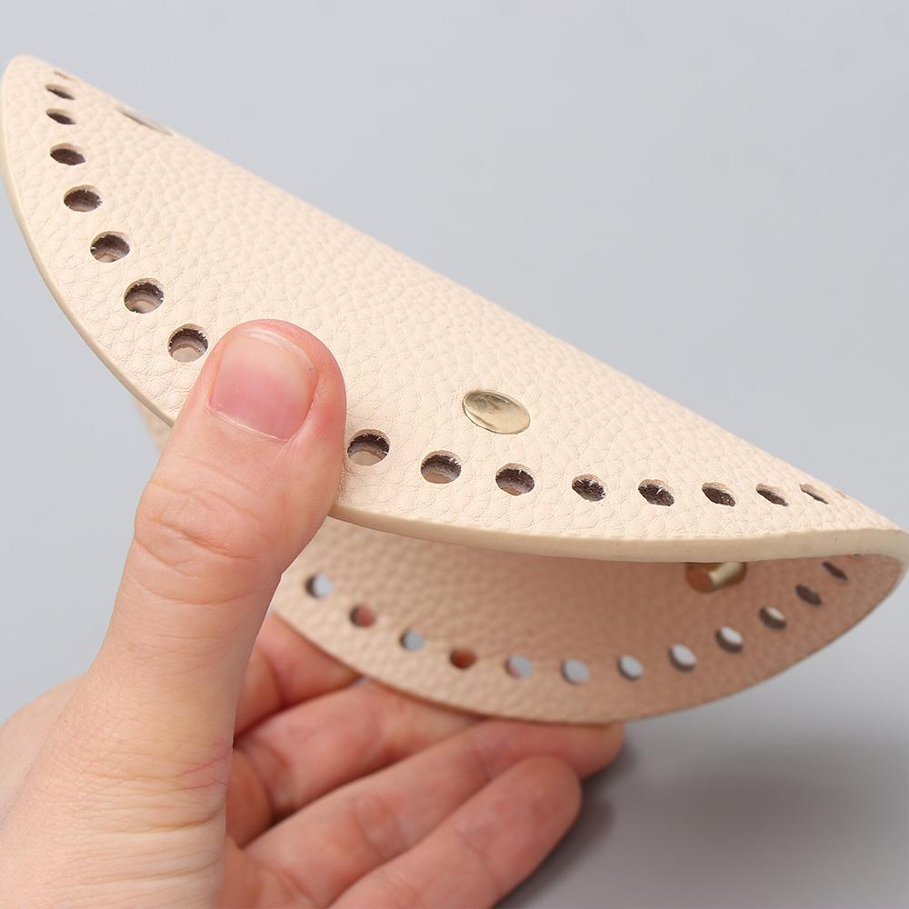 UUMIR Đế Tròn Bằng Da PU DIY Dành Cho Túi Xách Nữ