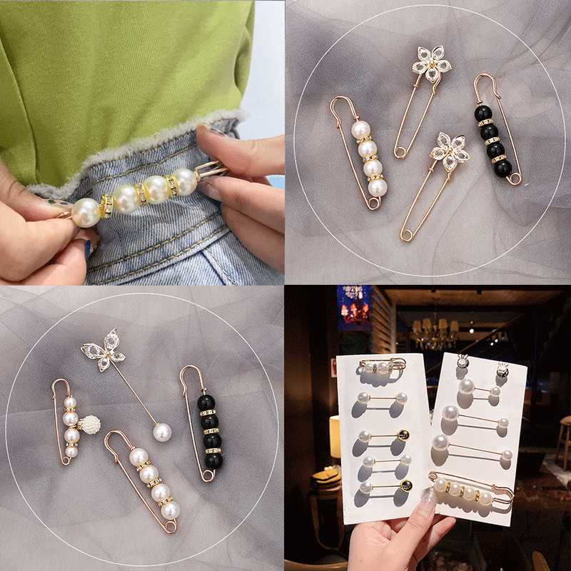 Ghim cài áo đính ngọc trai thời trang cho nữ