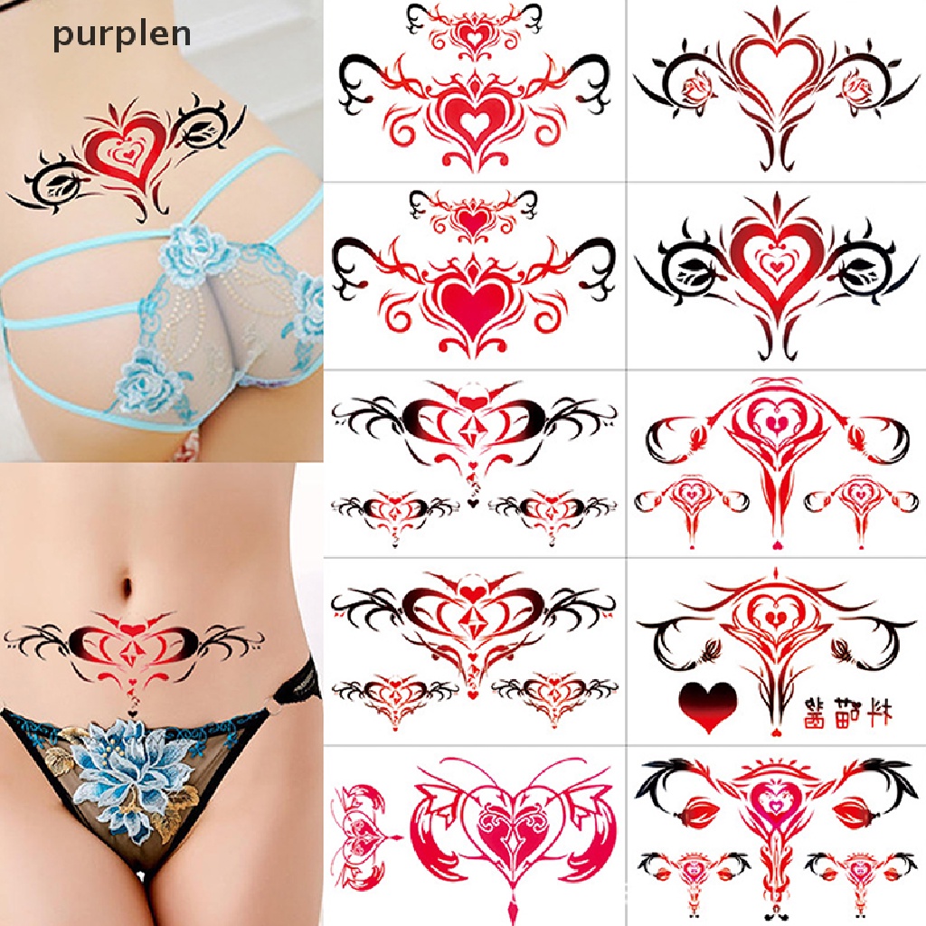 Set 10/ 20 hình xăm dán tạm thời chống nước độc đáo