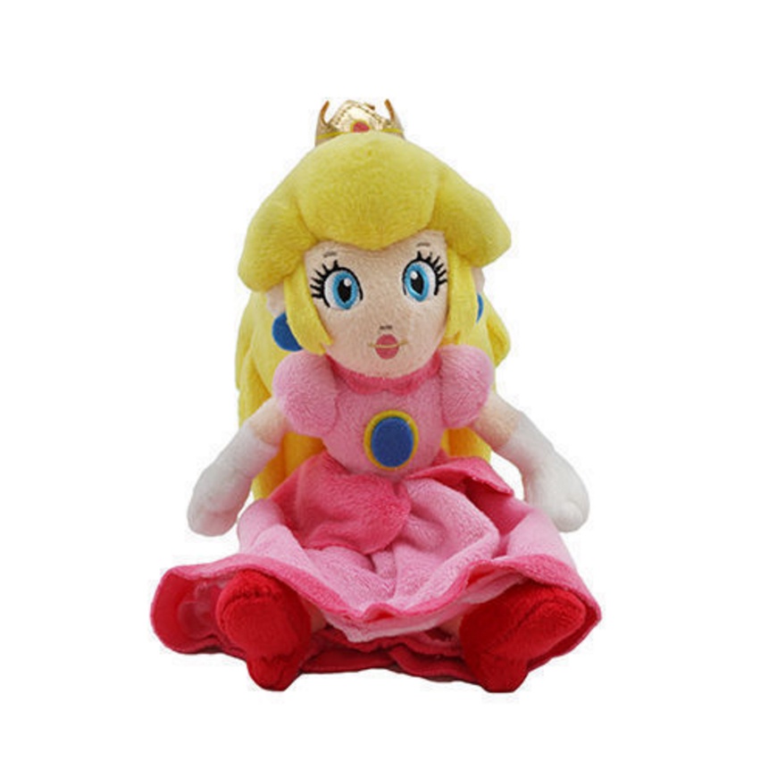Đồ Chơi Nhồi Bông Hình Super Mario Bros., Luigi, Walter, Waltuigi Và Princess Peach New