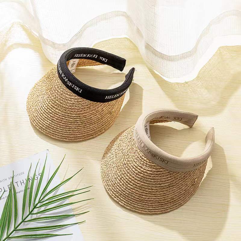 Mũ lưỡi trai hở đầu đi biển chống nắng phong cách Nhật Bản cho nữ