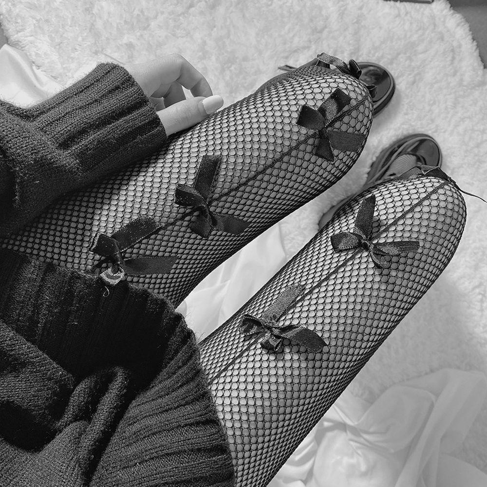 Quần Tất Lưới Nylon Gợi Cảm Phong Cách Lolita Nhật Bản