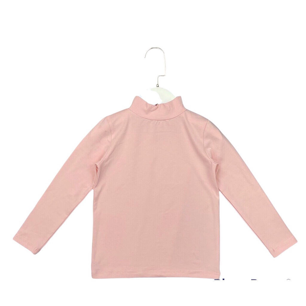 Áo cổ 3 phân giữ nhiệt cotton LITIBABY  cho bé trai bé gái
