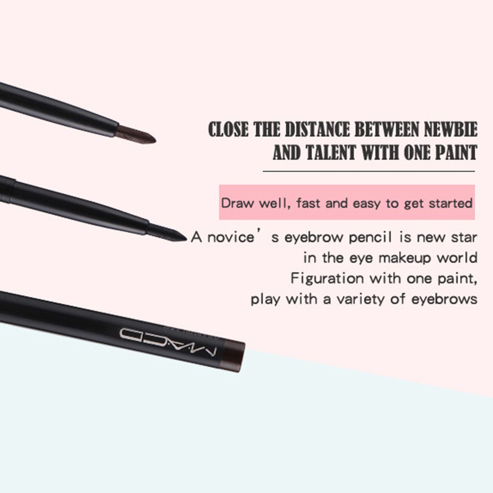 Bút kẻ lông mày/kẻ mắt chống nhòe lâu phai thiết kế dạng xoay đa năng tiện dụng | BigBuy360 - bigbuy360.vn