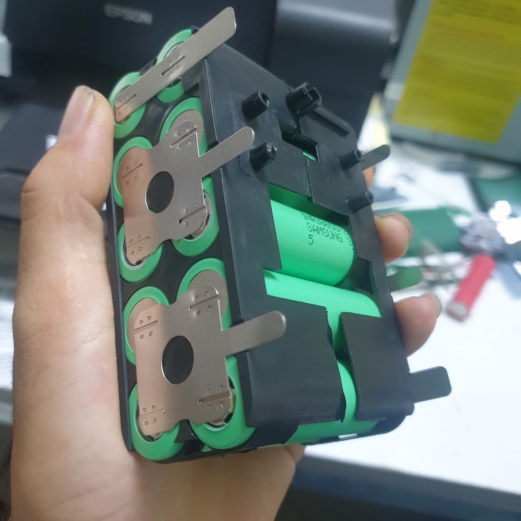 Pin 5S 21V 10 cell LG Đóng sẵn, Dòng xả cao cho máy cầm tay, khoan pin, máy cắt, mài.. Dung lượng cao - Limo
