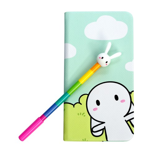 [HOO HOO HA HA!] Bộ sổ viết Thỏ - Thỏ Bảy Màu đa năng tiện dụng dành cho fan Thỏ Bảy Màu