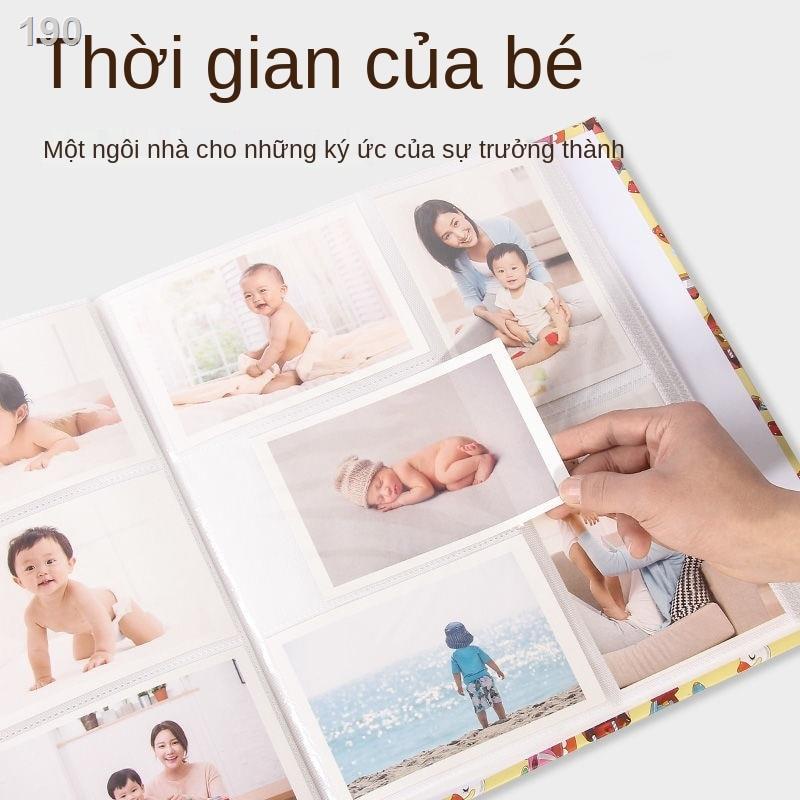 Album ảnh 6 inch 600 tờ Gia đình xen kẽ Dung lượng lớn Sự phát triển của trẻ em Sách kỷ lục Cuốn niệm này