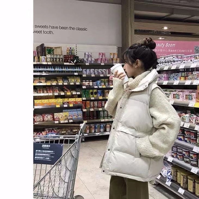 Áo phao ghile quảng châu Mishil mã 01 có sẵn kèm ảnh thật