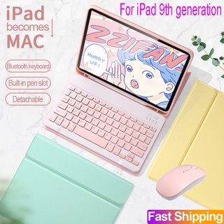 Ốp lưng có bàn phím bluetooth cho apple ipad 10.2 / 9 / 9a
