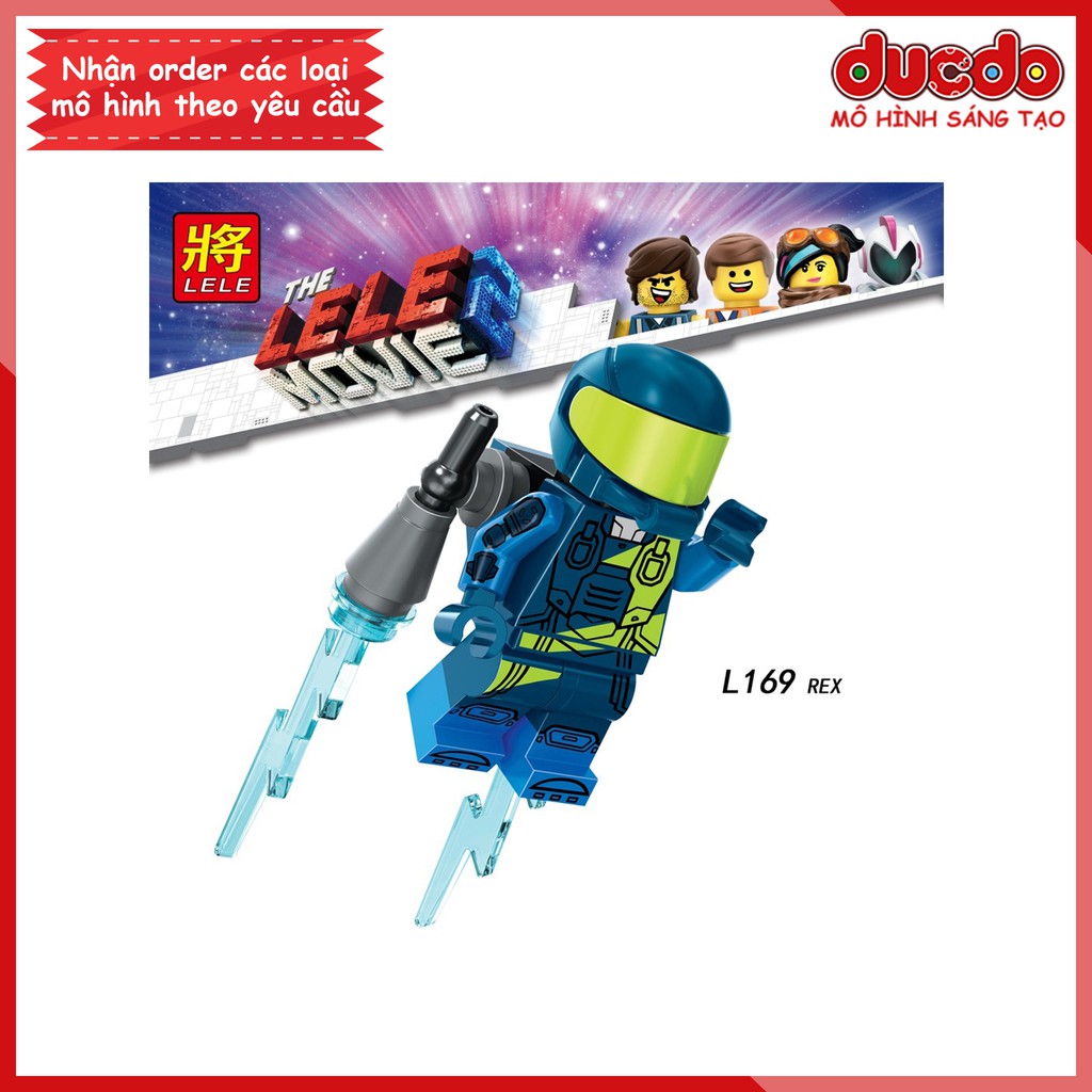 Minifigures các nhân vật trong Le.go Movie - Đồ chơi Lắp ghép Xếp hình Mini Mô hình LeLe L163-174