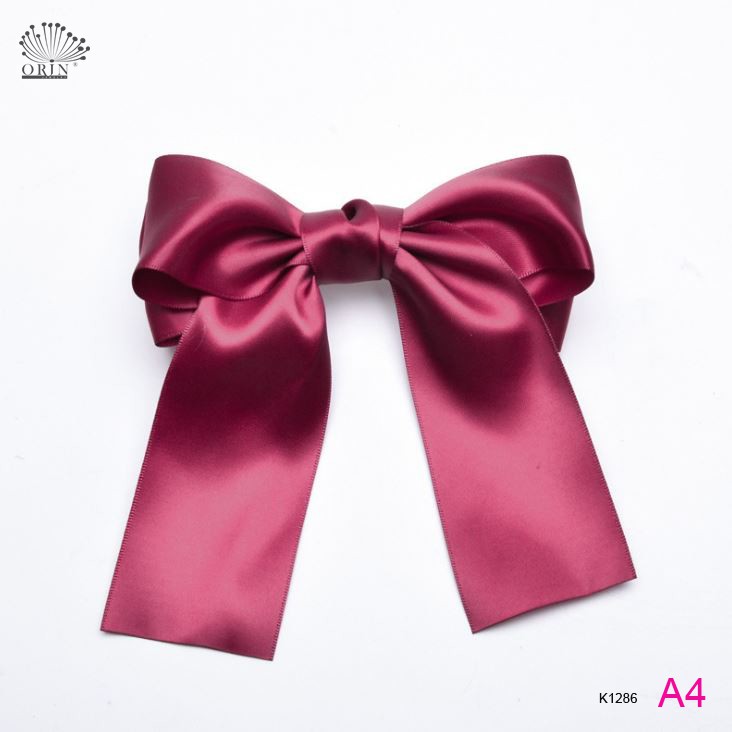 Kẹp tóc nơ vải xinh 3 lớp cao cấp Orin K1286