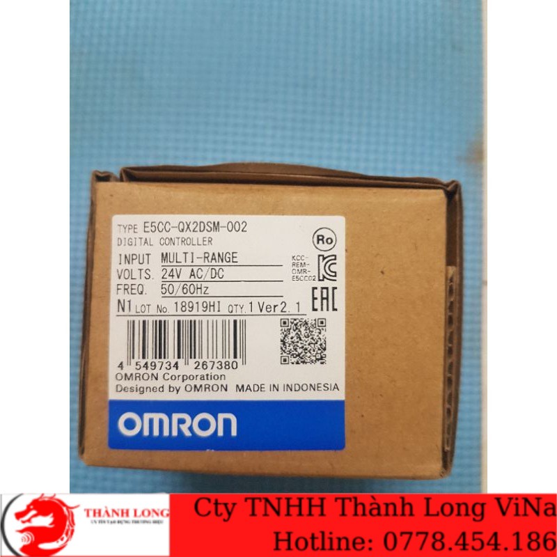 Đồng hồ nhiệt Omron E5CC QX2DSM 002