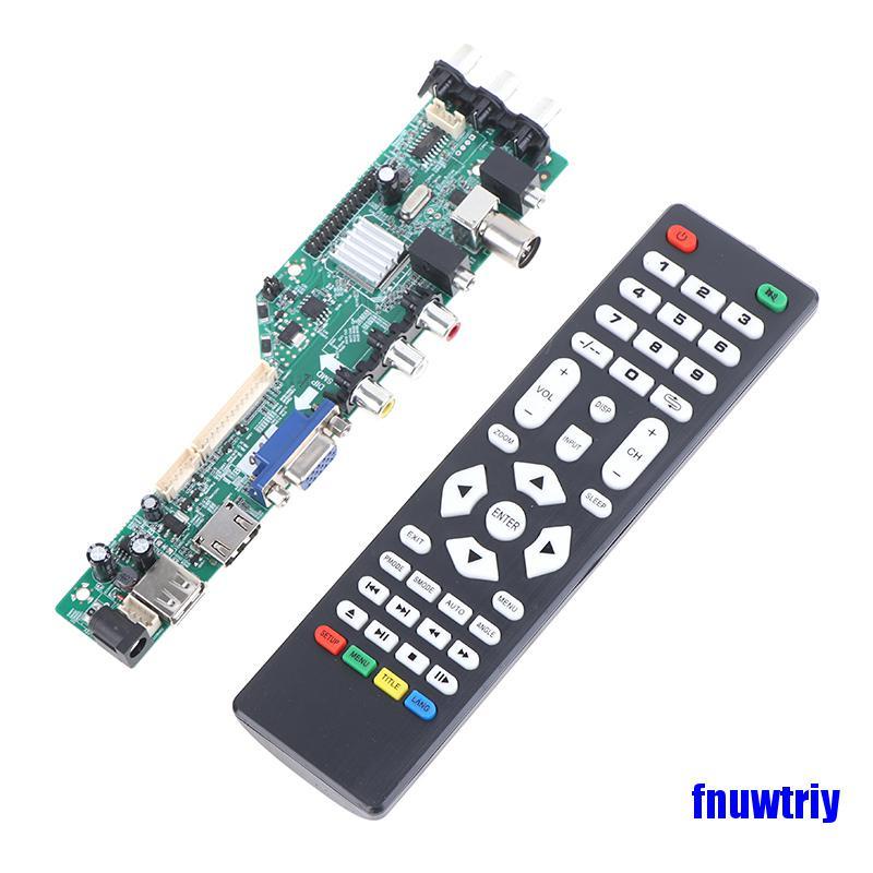 Bảng Mạch Điều Khiển Tv Lcd Kỹ Thuật Số Dvb-T2 / T / C 3663