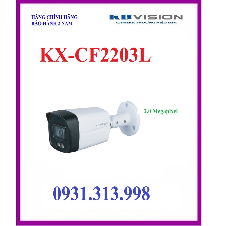 Camera 4 in 1 2.0 Megapixel KBVISION KX-CF2203L
