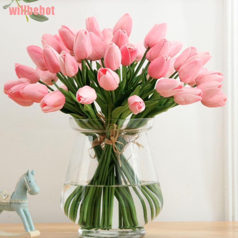 Bó Hoa Tulip Giả Trang Trí Tiệc Cưới Xinh Xắn