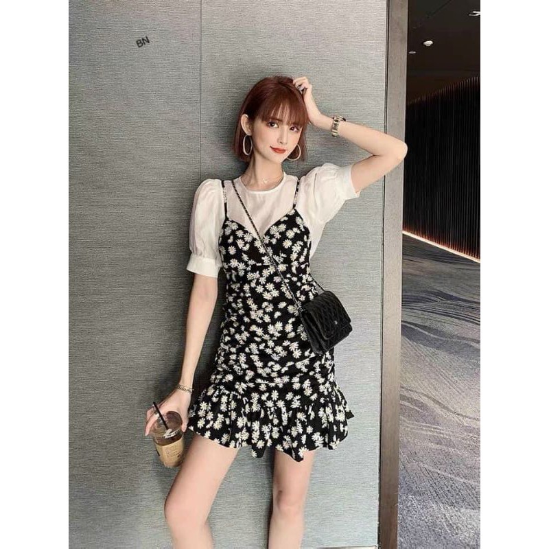 Bigsize SET YẾM HOA CÚC NHÚNG TÀ 2 BÊN SY06