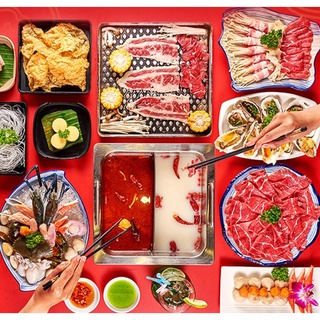 HCM [E-Voucher] Ăn Được Phúc - Buffet Nướng & Lẩu Hải Sản - 2 Chi Nhánh