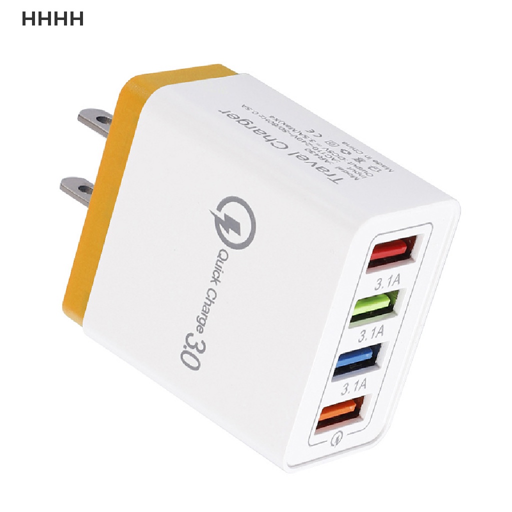 Ổ Cắm Sạc Nhanh Qc 3.0 4 Cổng USB