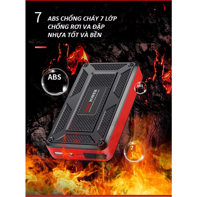 Bộ kích nổ ô tô LMD STORE, phụ kiện ô tô kiêm sạc dự phòng đa năng HIGH POWER