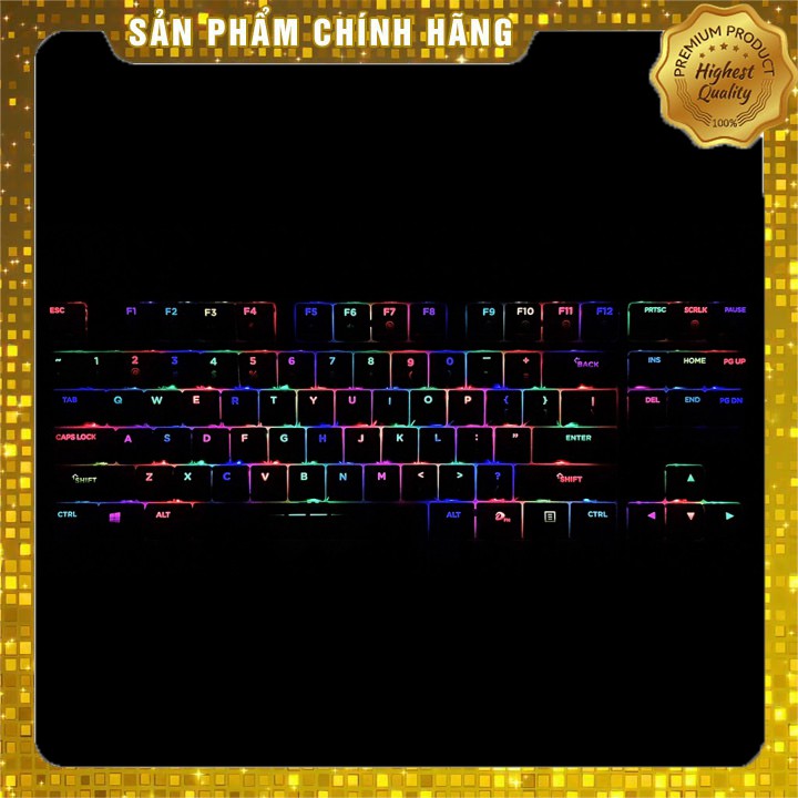 Bàn phím cơ TKL DareU EK880 - Mã cũ DK880, Led rgb 20 chế độ siêu sáng, 87 cap - BH 24 tháng - Chính hãng phân phối ]