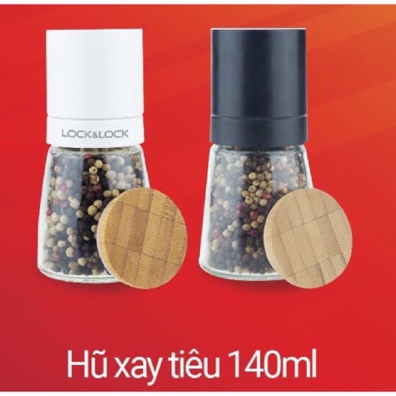 [LOCK&amp;LOCK] HỦ XAY TIÊU 140ML(CKO115)-170ML(CKO116)