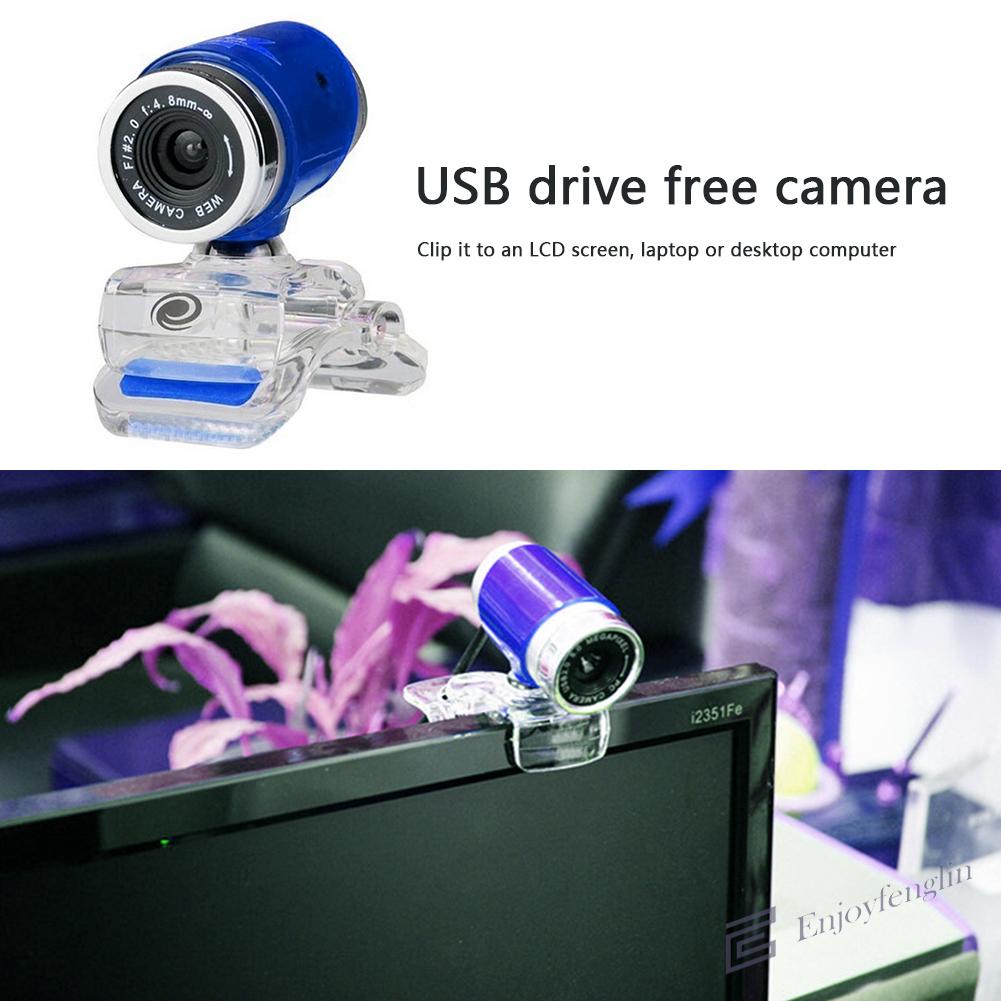 Webcam Usb 480p Hd Có Kẹp Xoay Được Dành Cho Máy Tính Laptop | BigBuy360 - bigbuy360.vn