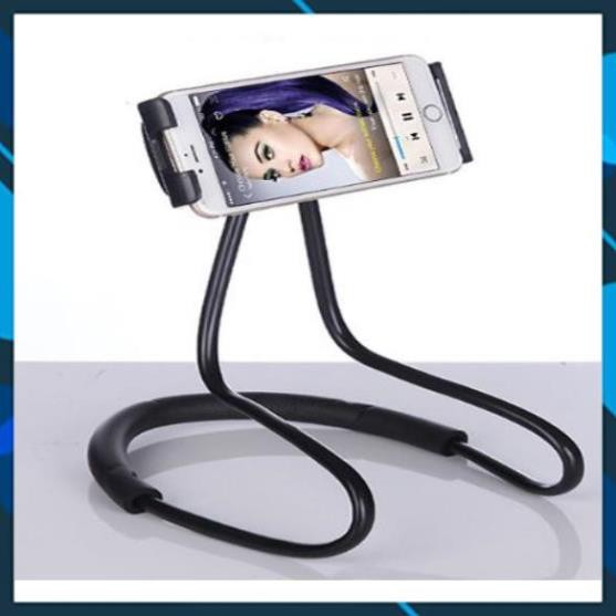 Giá đỡ kẹp điện thoại đeo cổ hoặc để bàn đa năng !!!