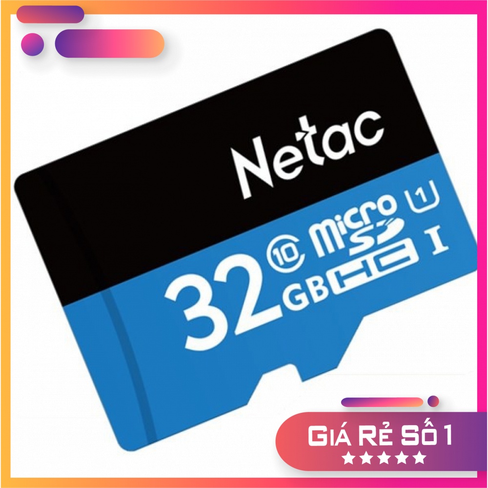 Thẻ nhớ Netac 32G U1 Micro SDHC dùng cho camera Yoosee