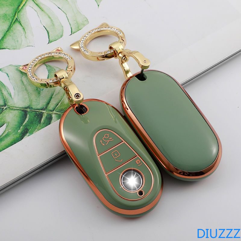 Vỏ Bọc Chìa Khóa Điều Khiển Từ Xa Bằng TPU Cho Mercedes Benz C S Class W206 W223 S350 C260 C300 S400 S450 S500
