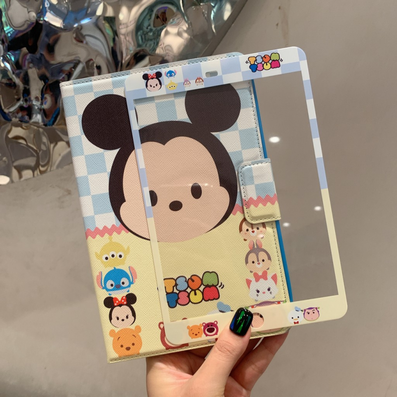 Set Kính Cường Lực Họa Tiết Chuột Mickey Dễ Thương Cho Ipad Pro 9.7 Inch Ipad Pro Air 2 2017 2018 | BigBuy360 - bigbuy360.vn