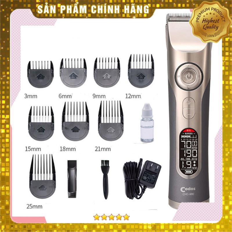 Tông đơ cắt tóc, hớt tóc gia đình và salon Codos CHC-980 chính hãng