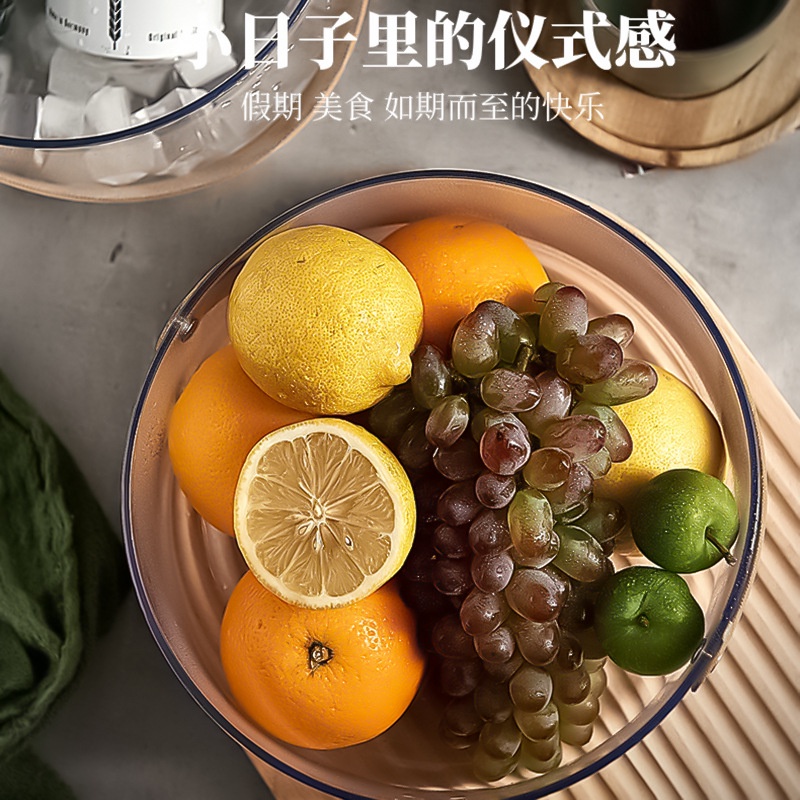 Xô đựng nước đá Ossayi giữ lạnh bia rượu có tay cầm tiện lợi