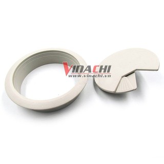 Nắp luồn dây điện tròn - nắp luồn dây điện làm bằng nhựa dùng để luồn dây điện cho bàn văn phòng