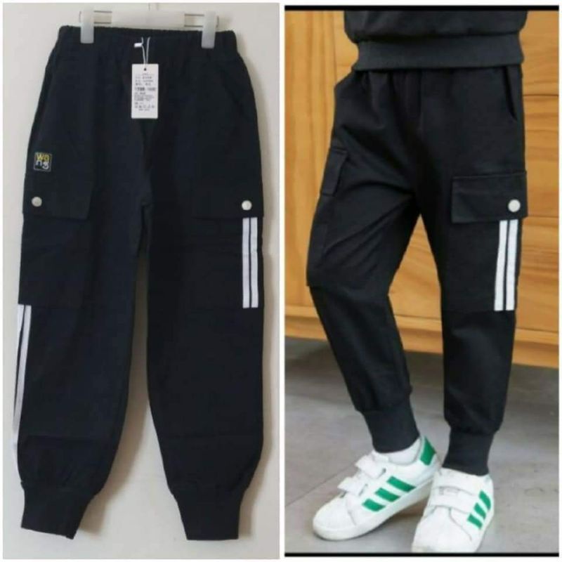 Quần kaki túi hộp size đại cho bé 21-35kg