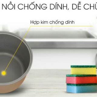 Nồi cơm điện Panasonic 1.8 lít SR-MVN187LRA