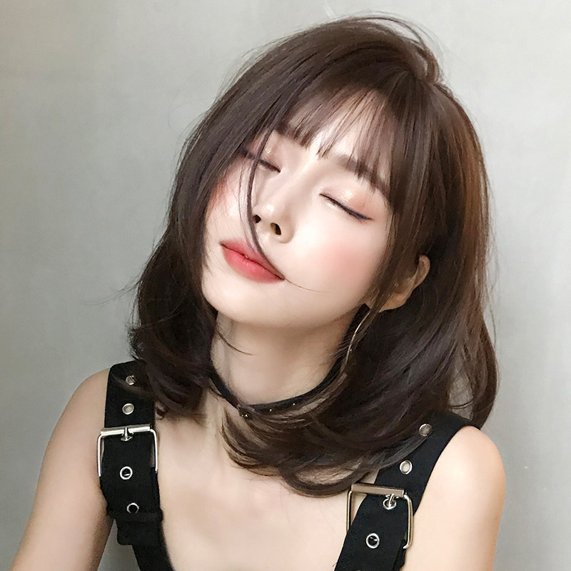 Bộ Tóc Giả Ngắn Phong Cách Boho D3107 Cho Nữ