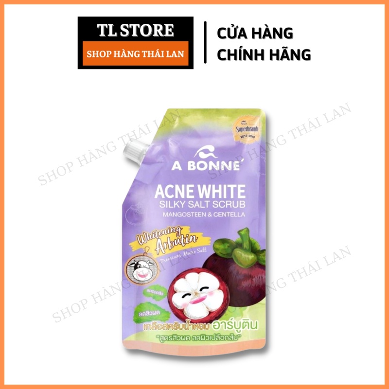 Muối Tắm Thái Lan Tẩy Tế Bào Chết Muối Tắm A Bonne Spa Có Vòi 9 Loại Muối Túi 350g