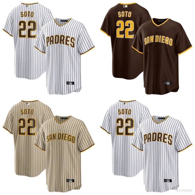 Áo Bóng Chày Thể Thao MLB San Diego Padres Số 22 Soto