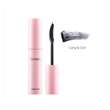 [Chuốt Mi] Mascara Dài - Dày Và Cong Mi Essance Vdivov Volume - Long And Curl Mascara 10g