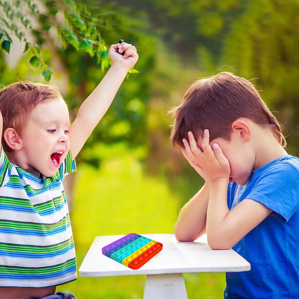 Đồ Chơi Xả Stress Hình Kỳ Lân/Trái Tim/Cầu Vồng Giúp Giảm Căng Thẳng