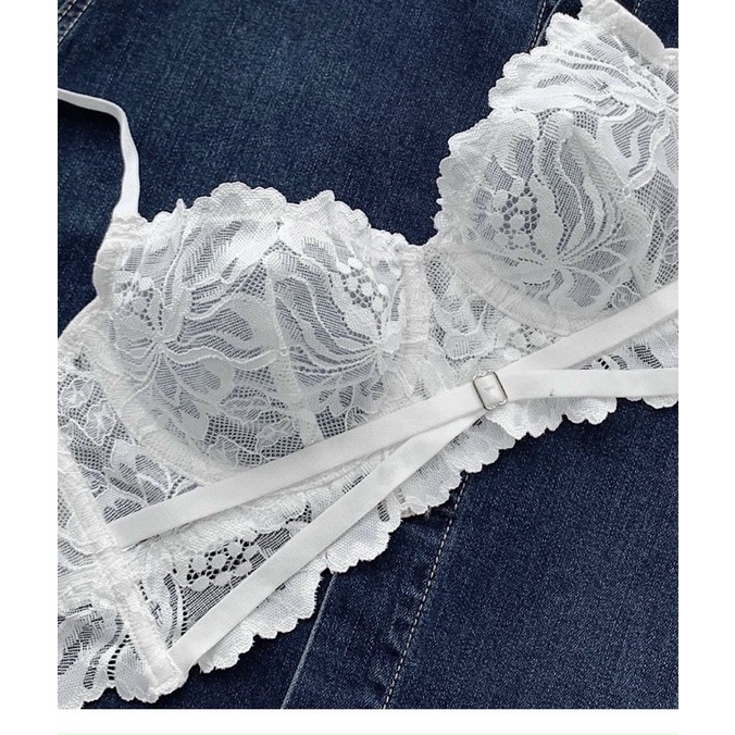 Set áo lót nữ ren có gọng không mút cao cấp Mandy Set S1163 Bralettehousevn | BigBuy360 - bigbuy360.vn