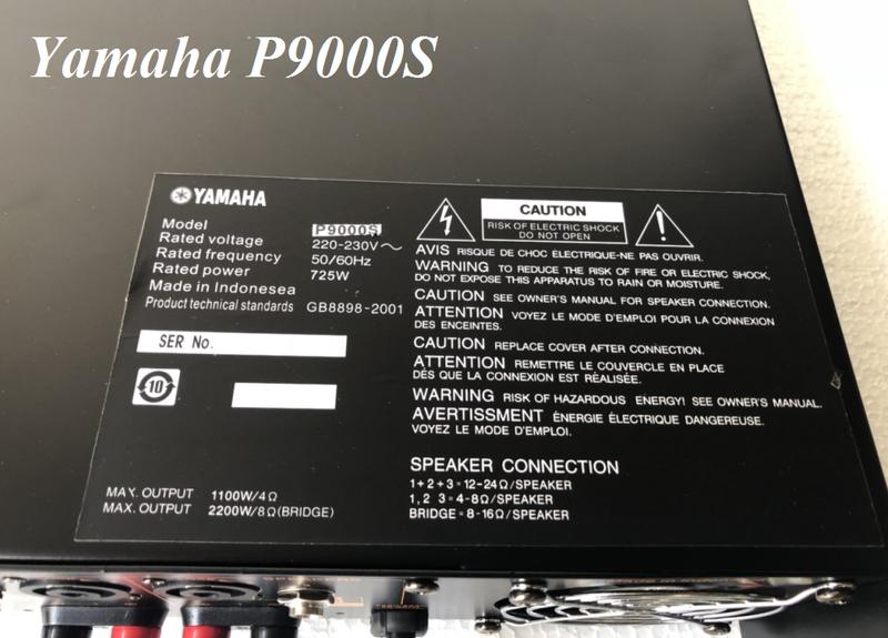 CỤC ĐẨY CÔNG SUẤT YAMAHA P9000S DÙNG 40 SÒ LỚN- CỤC ĐẨY CÔNG SUẤT CHO DÀN ÂM THANH