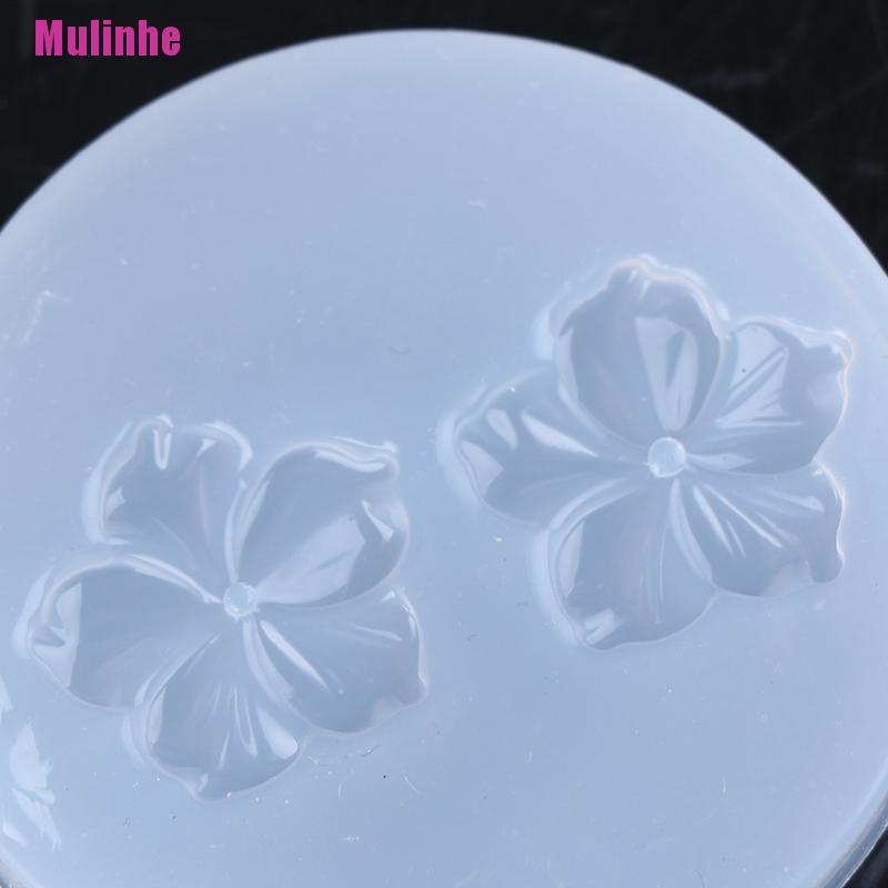 1 Khuôn Làm Kẹp Tóc Hình Hoa Bằng Epoxy Pha Lê DIY