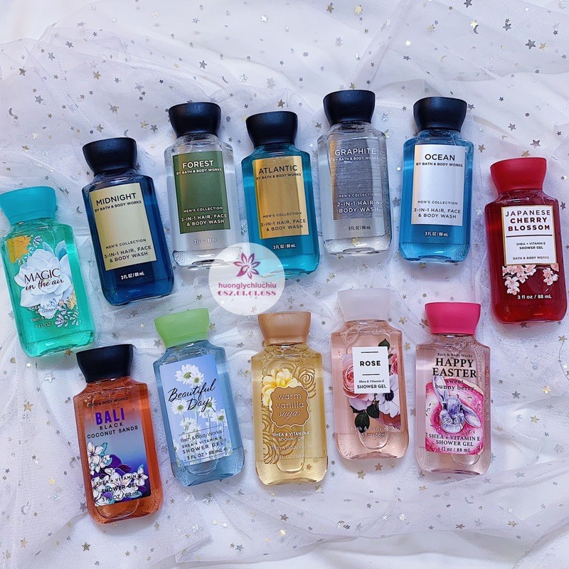 Sữa tắm Bath and body works 88ml