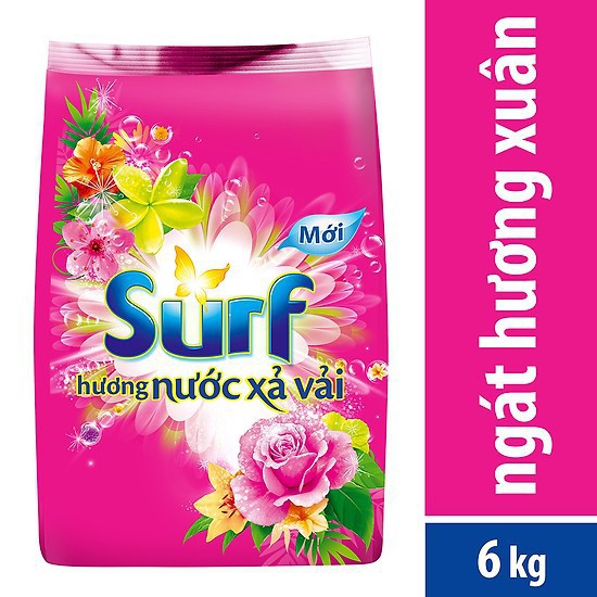 Bột giặt Surf ngát hương xuân 5.5/5.8/6kg