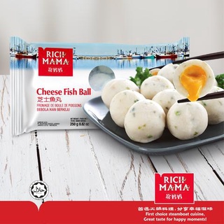 [Q.4] Cá Viên Nhân Phô Mai Rich Mama 250g Malaysia