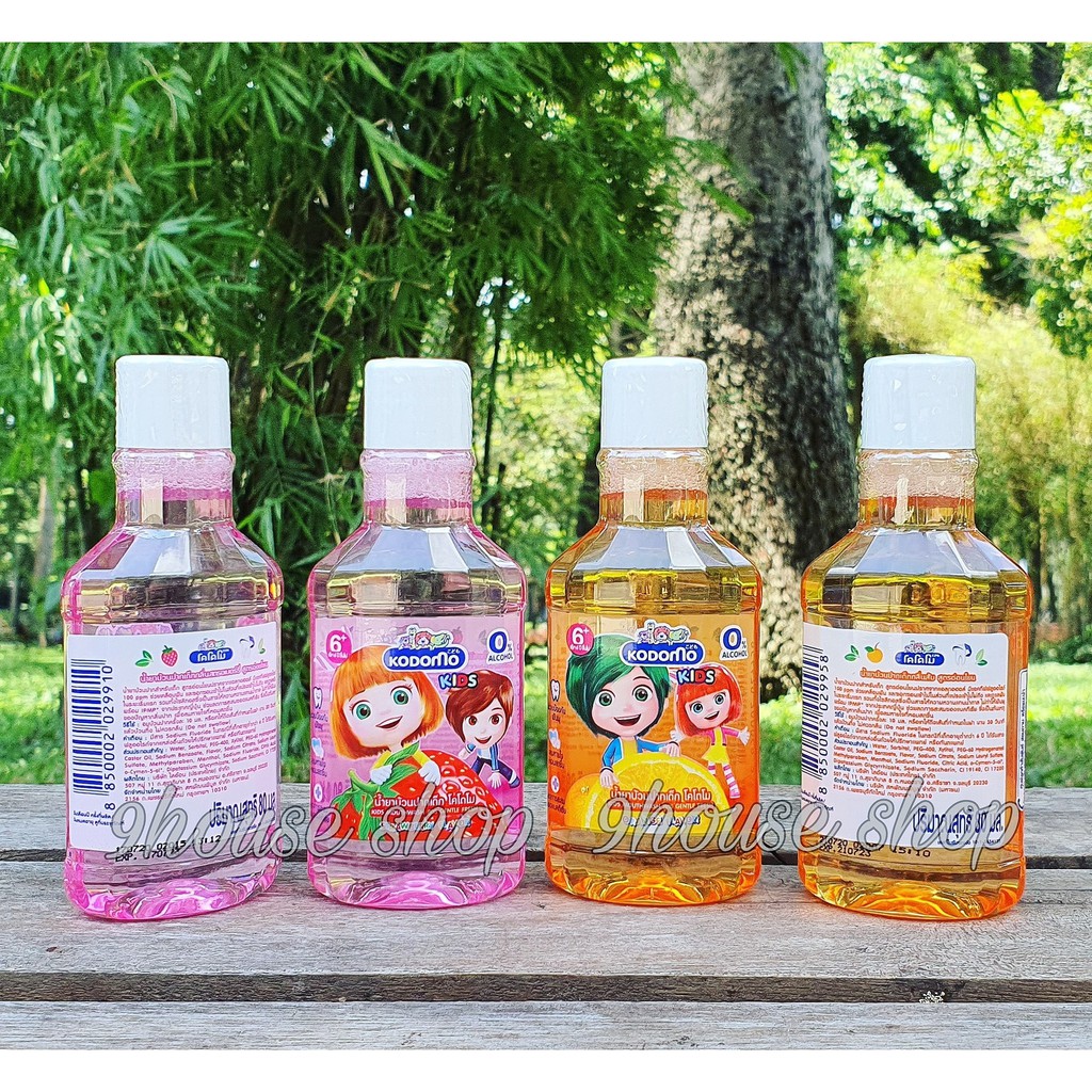 01 Nước Súc Miệng KODOMO KIDS 80ml Thái Lan (cho bé trên 6 tuổi)